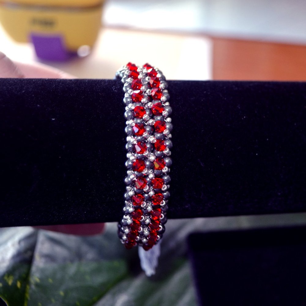 beaded bracelet